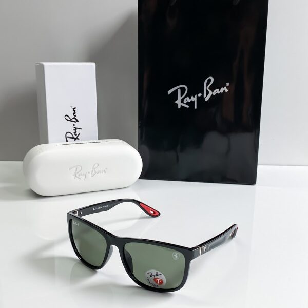 Rayban black green.3575