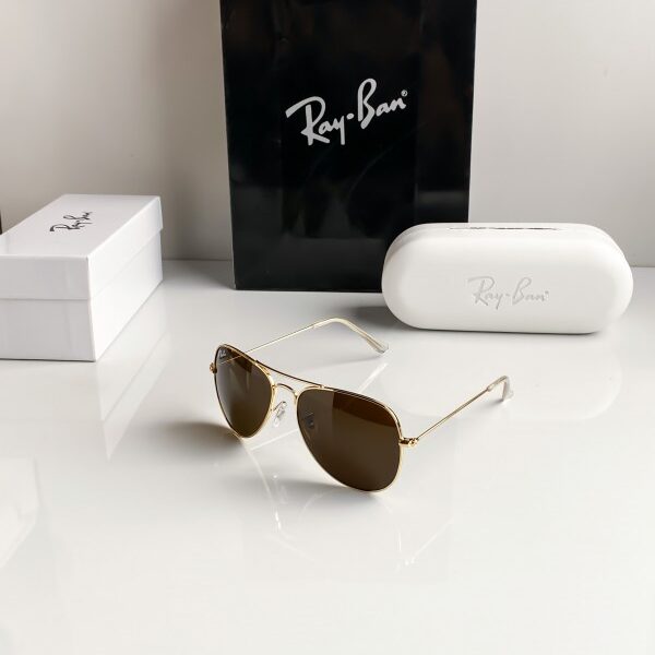 Rayban gold brown 3026