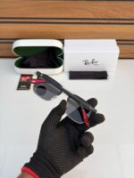 Rayban 04 silver black - Image 3