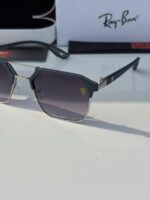 Rayban 04 silver blue shaded - Image 2