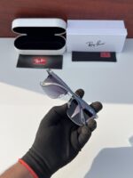 Rayban 04 silver blue shaded - Image 5