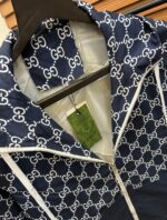 Gucc_i All Over GG Monogram Printed Turkey Imported Premium Light Weight Zipper Hoodie Jacket - Image 2