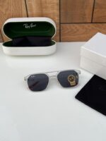 Rayban 04 white black (red tip) - Image 5