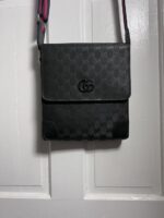 Gucci_GG_Messanger_Side_Bag_Red_Stripe_With_DustBag_(Black) - Image 2