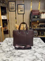 Giorgio Arman_i luxury classic embossed premium quality laptop bag - Image 9