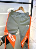 Under Armou r Light Grey Imported Printed Premium Track Pant F3020-LGY - Image 2