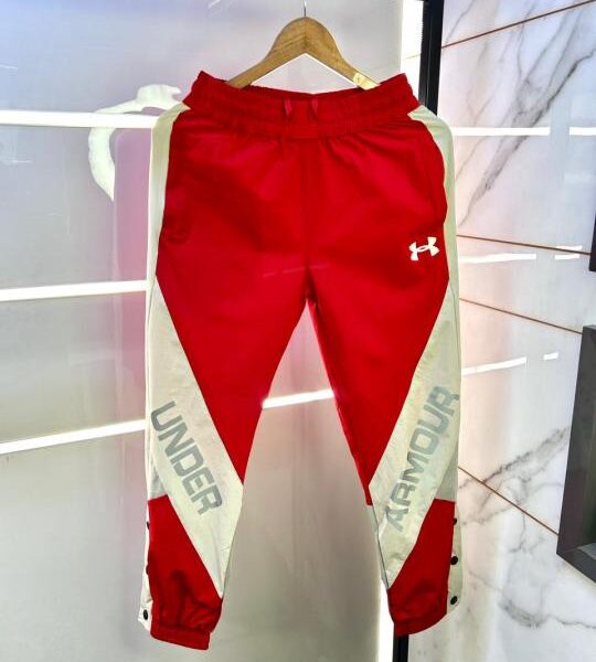Under Armou r Red Imported Printed Premium Track Pant F3020-RE