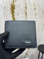 Hugo_boss monad premium wallet with box 60223 (black)