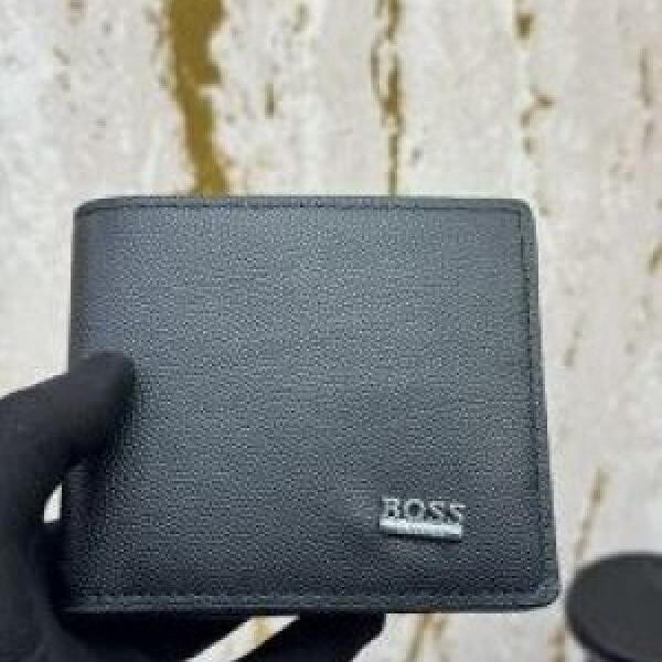 Hugo_boss monad premium wallet with box 60223 (black)