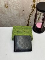 GUCC_I BLACK PREMIUM WALLET WITH OG BOX MODEL NO - 14