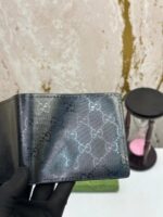 GUCC_I BLACK PREMIUM WALLET WITH OG BOX MODEL NO - 14 - Image 3