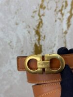 Salvatore_ferragamo_premium_belt_with_box_and_dustybag_(f42-tan) - Image 5