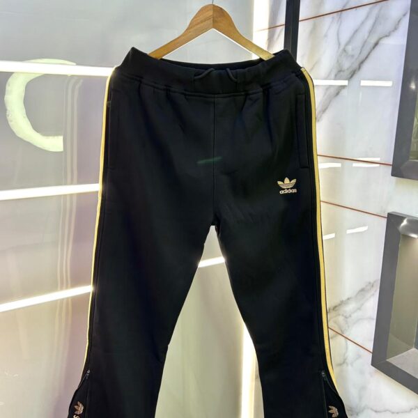 Adida s Imported Black Embroidery Logo Super Premium Track Pant F3195-B2