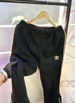 Adida s Imported Black Embroidery Logo Super Premium Track Pant F3195-B2 - Image 2
