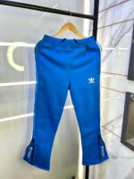 Adida s Imported Blue Embroidery Logo Super Premium Track Pant F3195-BU