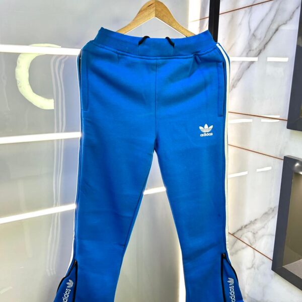 Adida s Imported Blue Embroidery Logo Super Premium Track Pant F3195-BU