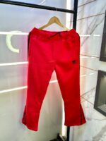 Adida s Imported Red Embroidery Logo Super Premium Track Pant F3195-RE