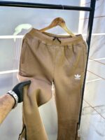 Adida s Imported Brown Embroidery Logo Super Premium Track Pant F3195-BR - Image 3