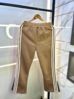 Adida s Imported Brown Embroidery Logo Super Premium Track Pant F3195-BR - Image 2