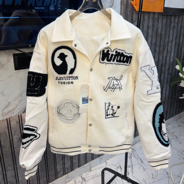 LOUIS.VUITTON.100%.IMPORTED.VERY.PREMIUM.VARSITY.JACKET.MR245