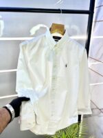 Ralph_Lauren Polo White Oxford Lycra Premium Shirt F2928-WH - Image 2