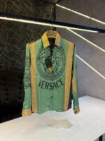 VERSACE PRINTED PREMIUM IMPORTED SHIRT WITH BRAND POLLY BAG (1744)
