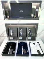 Arman_i Exchange Reflective Navy Premium Shirt With Brand Box Packing And Carry Bag F2954-NY - Image 8