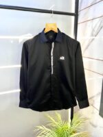Arman_i Exchange Reflective Black Premium Shirt With Brand Box Packing And Carry Bag F2954-BL