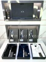 Arman_i Exchange Reflective Black Premium Shirt With Brand Box Packing And Carry Bag F2954-BL - Image 7