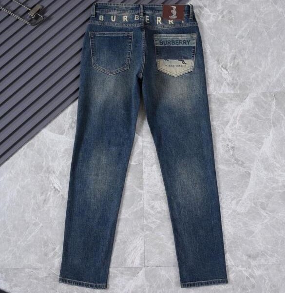 BURBERRY.LONDON.IMP.PREMIUM.JADEBLACK.HYPERFLEX.DENIM.JEANS.CS271