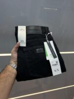 Arman i Exchange Jet Black Imported Lycra Slim Fit Ankle Lenght Hyperflex Denim 3311 - Image 3