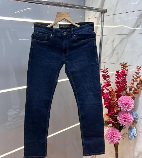 Arman i Exchange Green Imported Lycra Slim Fit Ankle Lenght Hyperflex Denim 3304