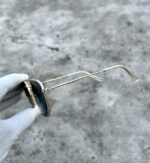 RAYBAN HEXA 3448 GOLD BLACK - Image 4