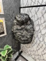 Gucci.100%.Imported.All.Over.Embossed.Very.Premium.Heavy.Puffer.Jacket.With.Detachable.Hood.CS234 - Image 3