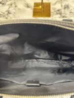 LACOST_E black embossed premium quality laptop bag with strap - Image 3