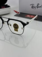 Rayban 04 black transparent plano - Image 4