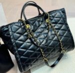 YSL_Saint_Laurent_Quilted_Leather_Tote_Bag_With_Dustbag_Pouch_Bill - Image 2