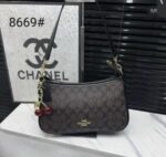 Coach_Teri_Shoulder_Bag_With_Box_Dustbag_SlingBelt_Cherrycharmkeychain_Bill