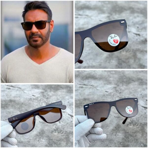 RAYBAN 650 POLORIZED MATT BROWN OFFICIAL MODEL