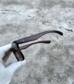 RAYBAN 650 POLORIZED MATT BROWN OFFICIAL MODEL - Image 4