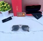 CARTIE_R 3804 POLARIZED SILVER GRAY BLACK GLASSES