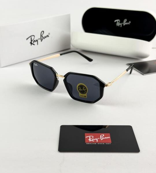 RAYBAN GOLD BLACK 3402