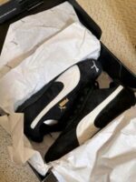 Pum.a SpeedCat OG White Black Mens - Image 4