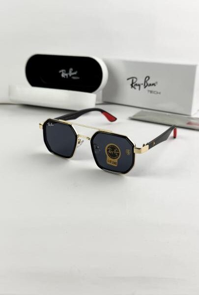 RAYBAN GOLD BLACK 09