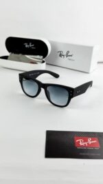RAYBAN BLACK BLUE SHADED WAYFARER PUFFER 841