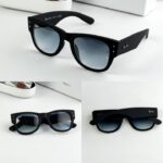 RAYBAN BLACK BLUE SHADED WAYFARER PUFFER 841 - Image 3