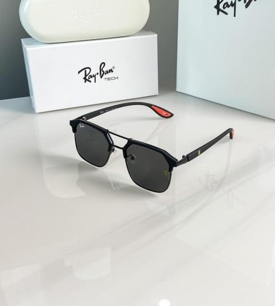 Rayban04 black red
