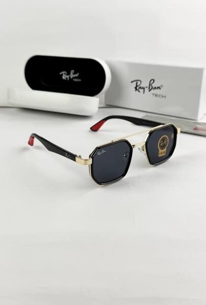 RAYBAN GOLD BLACK 09